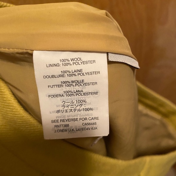 NWOT J CREW wool mini skirt - Picture 4 of 4